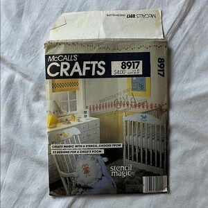 McCall's Crafts Stencil Magic Pattern 8917 Complete